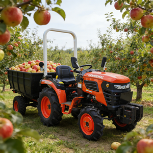 50 اسب بخار دیزل مینی تراکتور 4wd مزرعه باغ تراکتور 